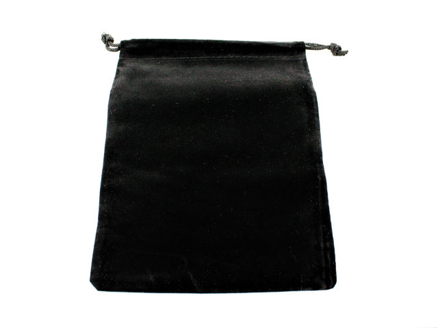 Chessex 02398 Large Suede Dice Bag, Black