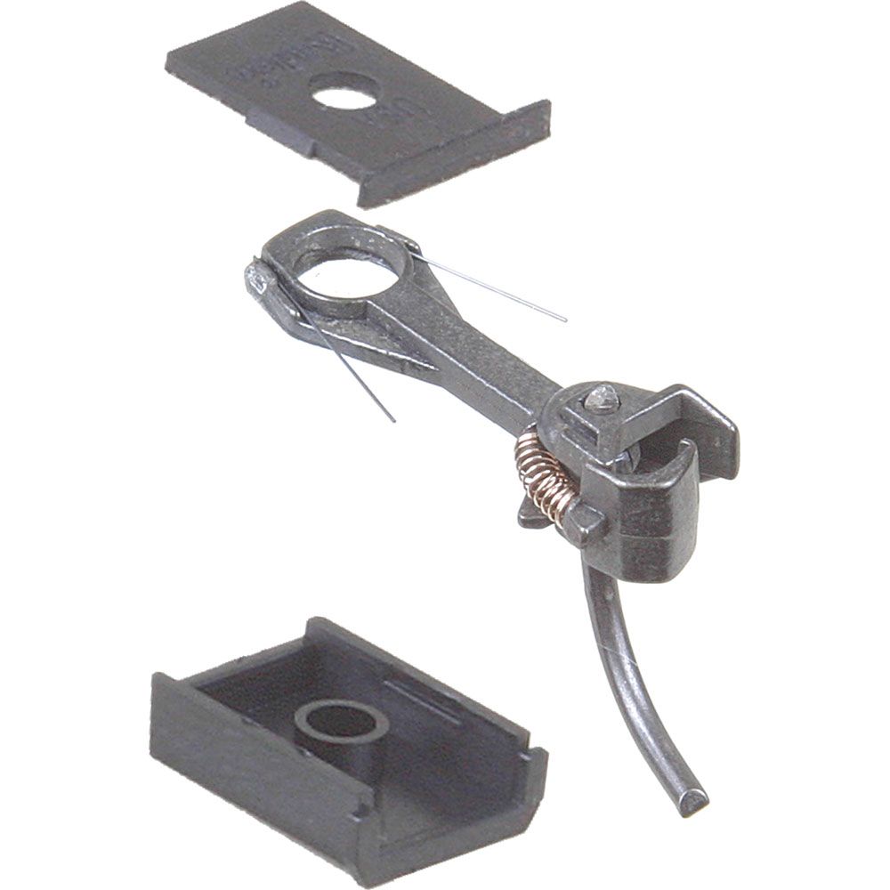 Kadee Coupler #146 HO Scale 140-Series Whisker® Metal Couplers with Gearboxes - Long 25/64" Centerset Shank