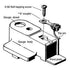 Kadee Coupler #205 HO Metal Multi-Purpose Coupler Height Gauge