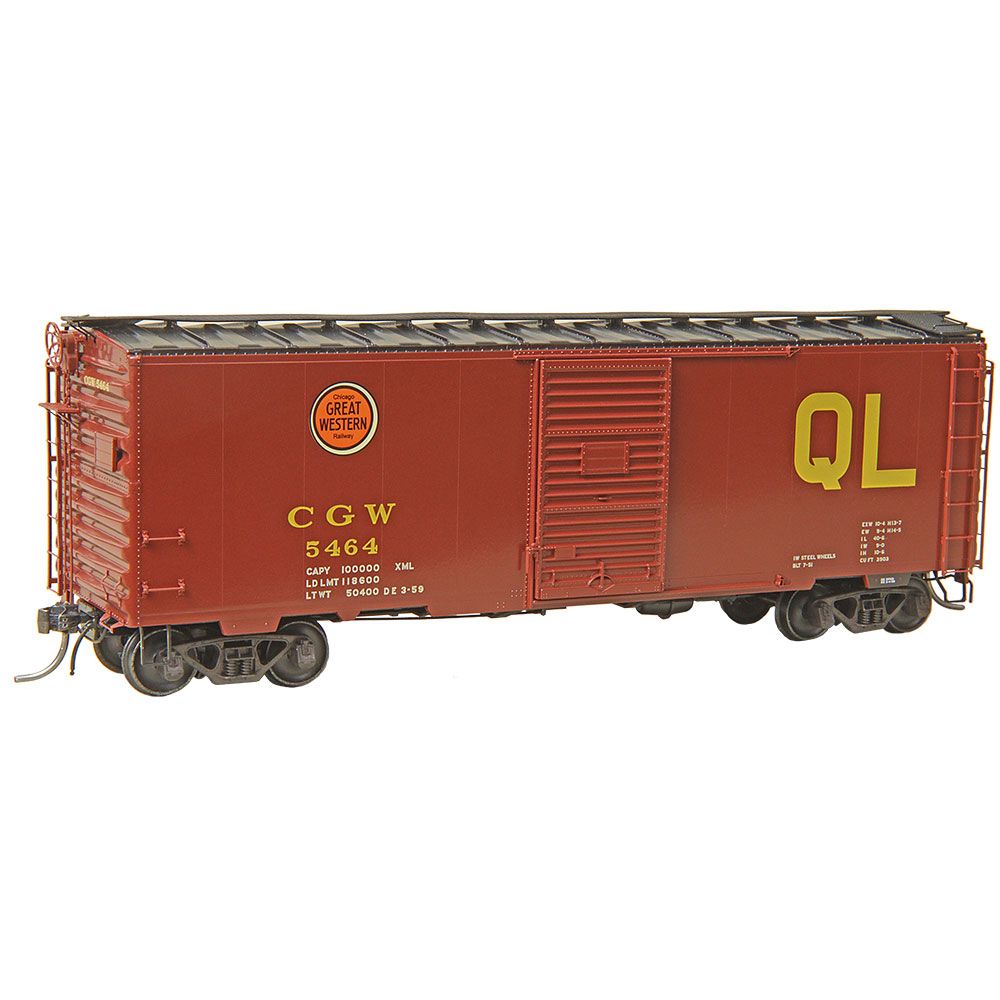 Kadee Coupler #4132 HO Scale Chicago Great Western CGW #5464 - RTR 40' PS-1 Boxcar
