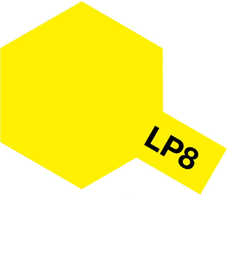 Tamiya 82108 LP-8 Pure Yellow Lacquer 10ml