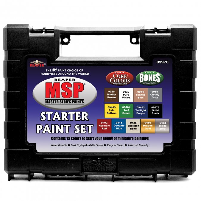 Reaper 09970 Master Series Paints Starter Set