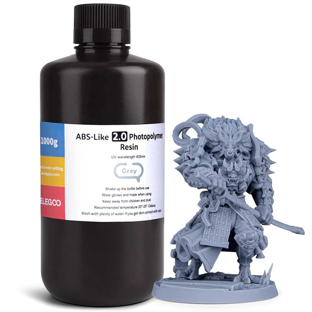 Elegoo 50.103.0060: Grey ABS Like Resin 1000g