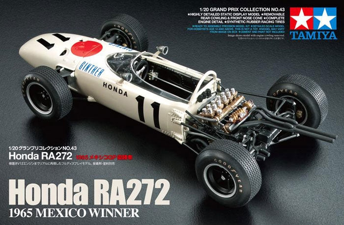 Tamiya 20043 Honda F1 RA272 1/20 Scale Model Kit