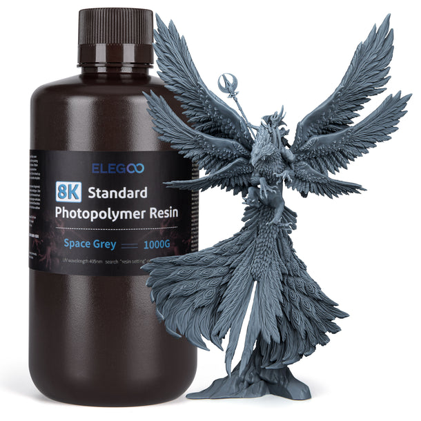 Elegoo 50.103.0058: Space Grey Standard Resin 1000g