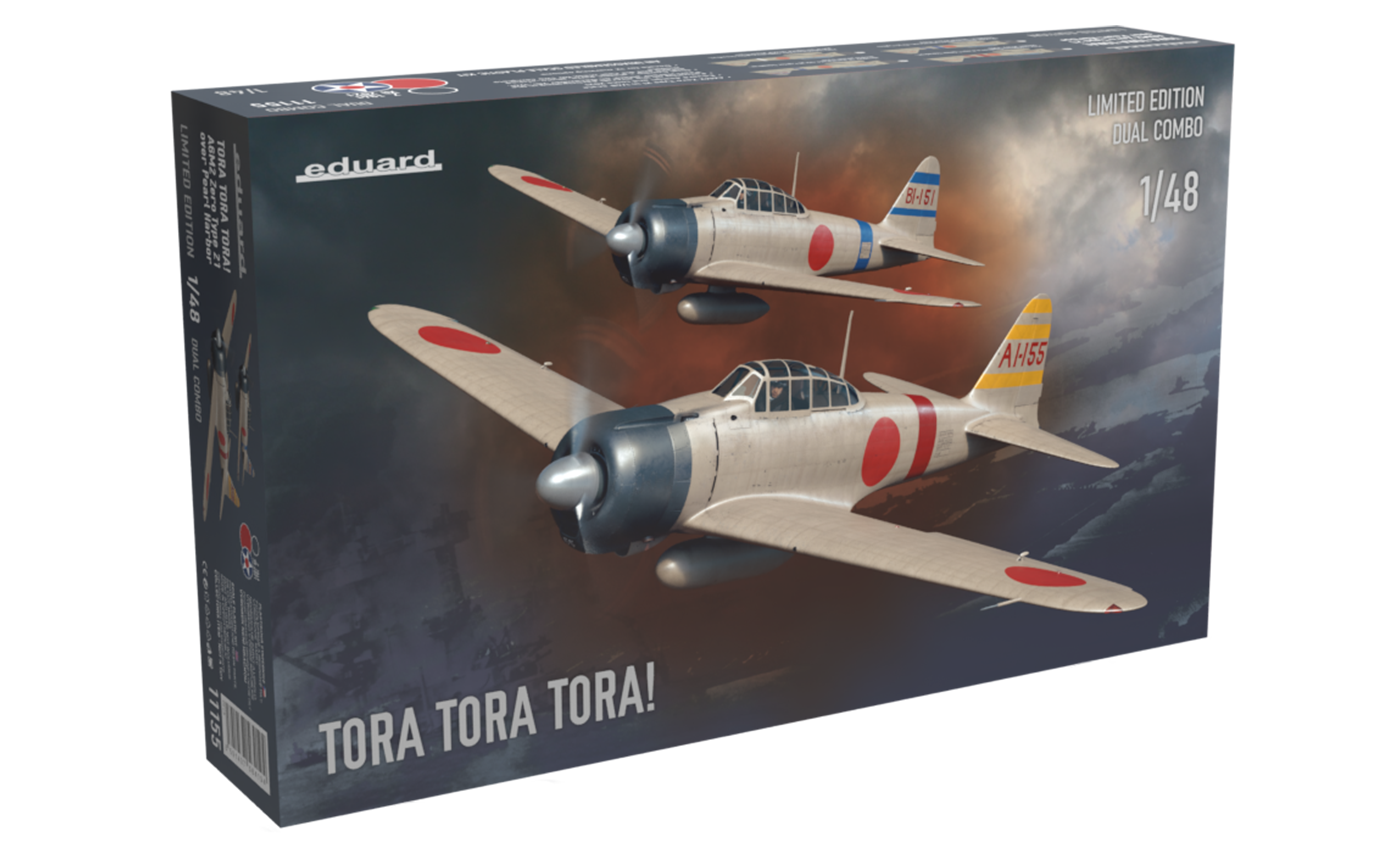 Eduard 11155 Tora Tora Tora! A6M2 Zero Dual Combo 1/48 Scale Model Kit