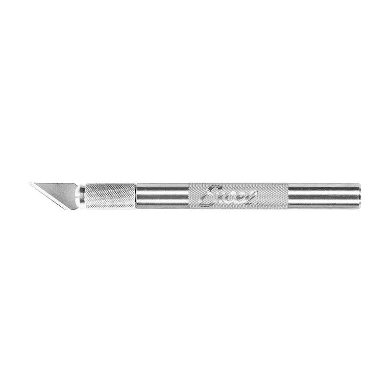 Excel Blades 19002 K2 Medium Duty Aluminum Hobby Knife with 5 Assorted Blades