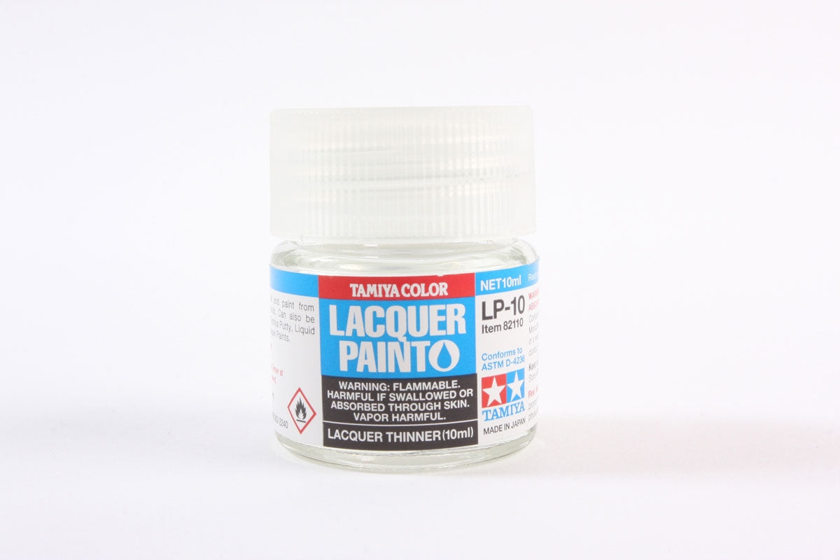 Tamiya 82110 LP-10 Lacquer Thinner Lacquer 10ml