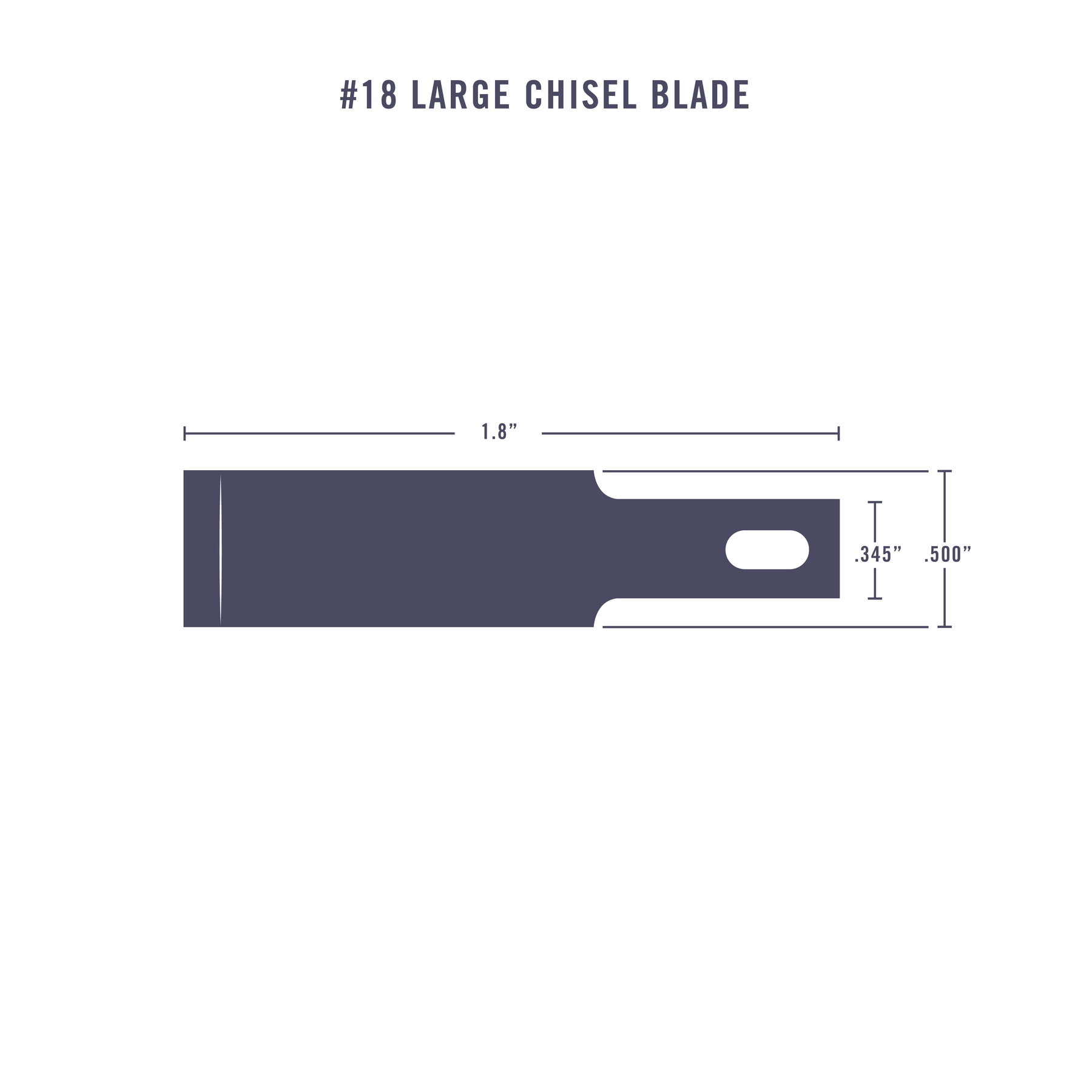 Excel Blades 20018 #18 Wood Chisel Blade, 5 Pack