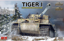 RFM5025: Tiger I Early w/Full Interior 1:35