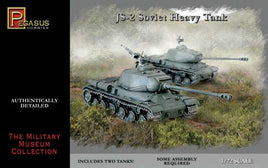 PGH7669: 1/72 JS2 Soviet Heavy Tank (2) (Snap)