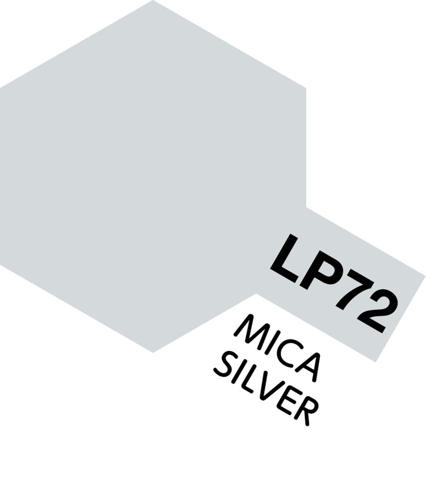 Tamiya 82172 LP-72 Mica Silver Lacquer 10ml
