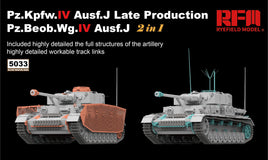 RFM5033: Pz. Kpfw.IV Ausf.J Late Production / Pz.Beob.Wg.IV Ausf.J. 1:35