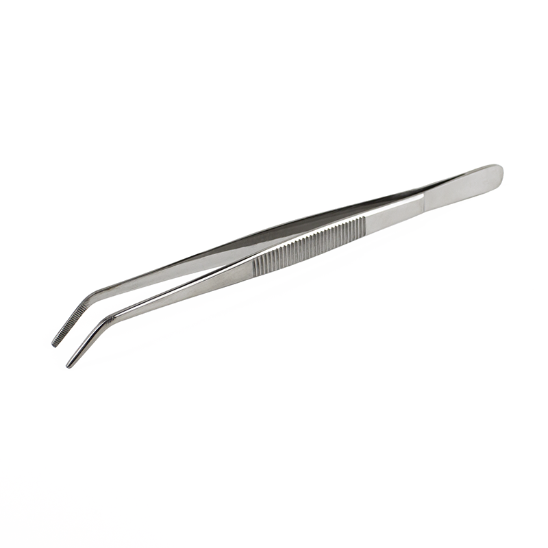 Excel Blades 30415 Curved Point Stainless Steel Pointed Tweezers