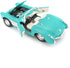 Maisto 31275 1957 Chevrolet Corvette Turquoise & White 1/24 Scale Die-Cast Model