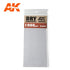 AK-Interactive 9042 Dry Sandpaper 1000 Grit, 3 Sheets