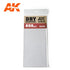 AK-Interactive 9039 Dry Sandpaper 600 Grit, 3 Sheets