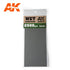 AK-Interactive 9037 Wet Sandpaper 2500 Grit, 3 Sheets