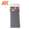 AK-Interactive 9035 Wet Sandpaper 1500 Grit, 3 Sheets