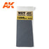 AK-Interactive 9034 Wet Sandpaper 1200 Grit, 3 Sheets