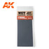 AK-Interactive 9033 Wet Sandpaper 1000 Grit, 3 Sheets