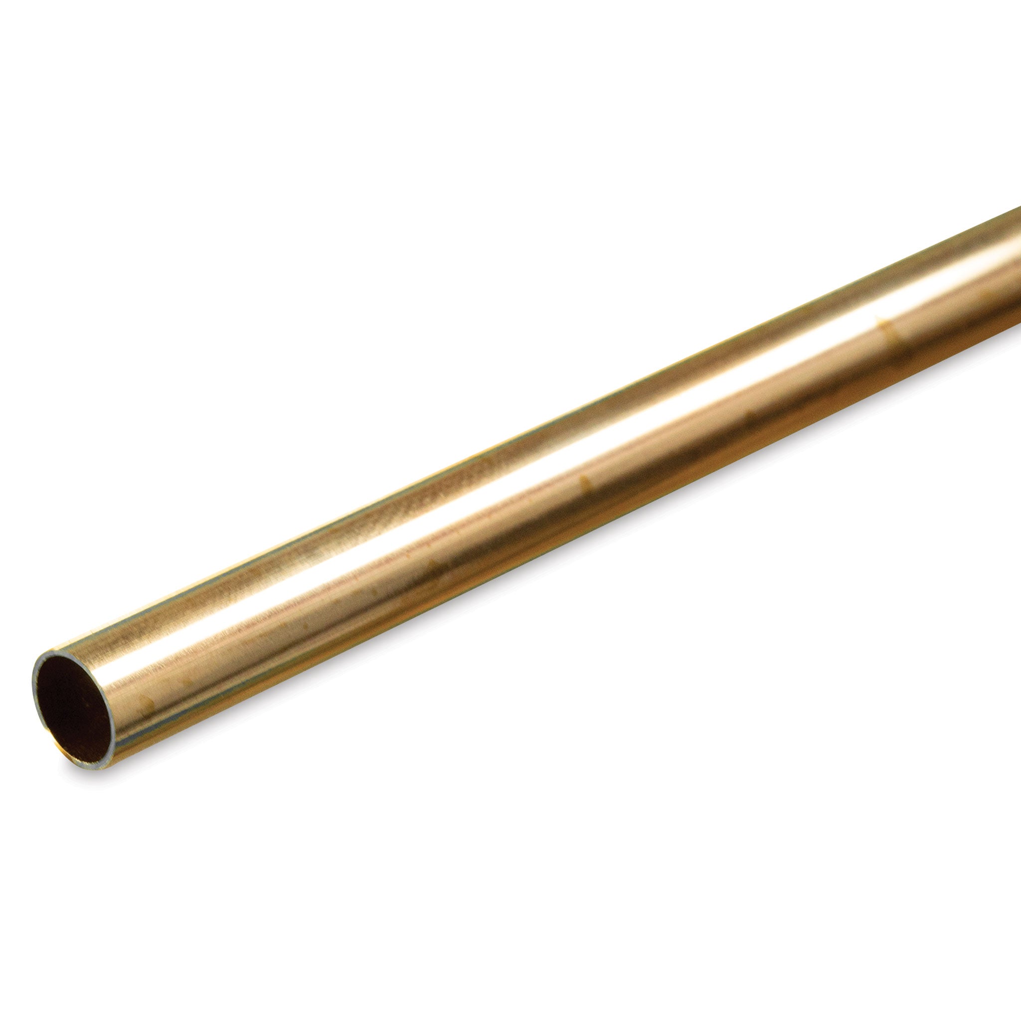 K&S Metals 1151 Round Brass Tube 5/16" OD x 0.014" Wall x 36" Long (1 Piece)