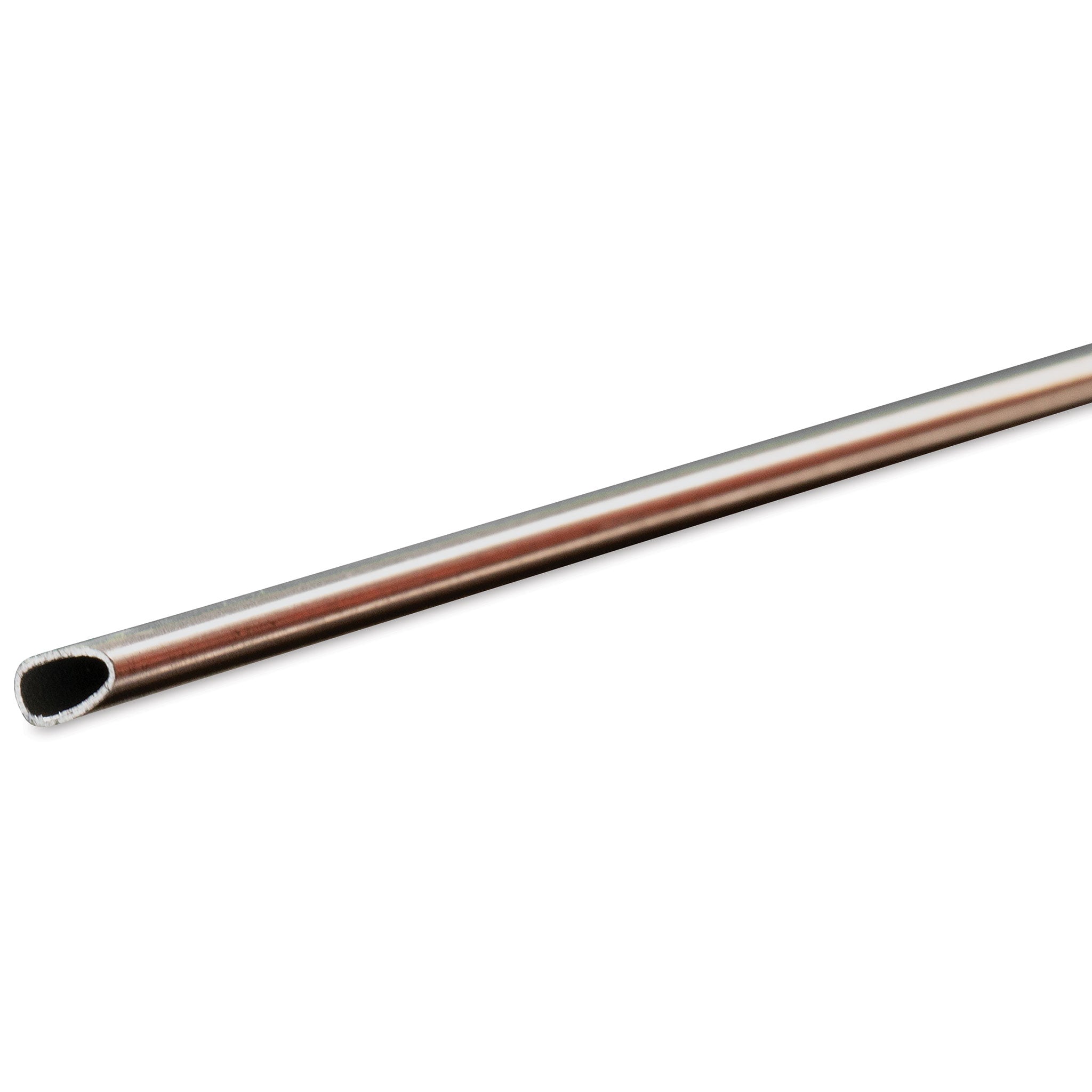 K&S Metals 1100 Aluminum Streamline Tube 1/4" OD x 0.014" Wall x 35" Long (1 Piece)