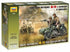 Zvezda 3639 Soviet M-72 Motorcycle w/Sidecar & Crew 1/35 Scale Model Kit