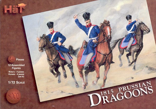 HaT Industrie 8002 Prussian Dragoons 1/72 Scale Model Kit