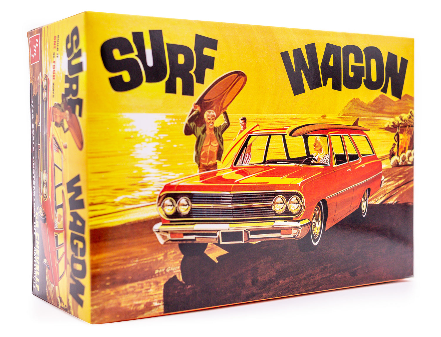 AMT 1131 1965 Chevelle Surf Wagon 1/25 Scale Model Kit