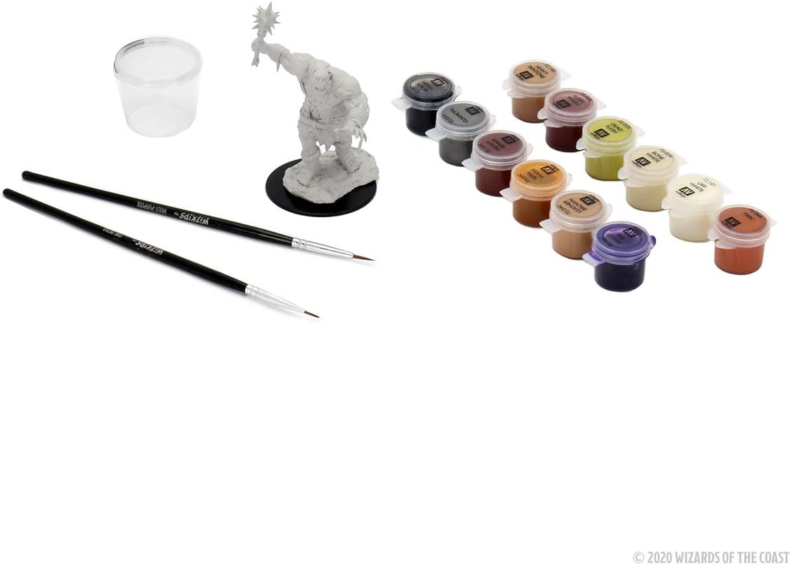 Wizkids 90135 D&D Ogre Zombie Paint Night Kit