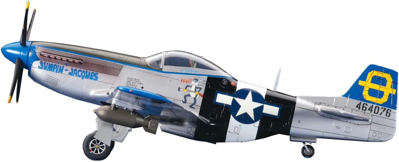 Hasegawa D25 01455 P-51D Mustang Fighter 1/72 Scale Model Kit