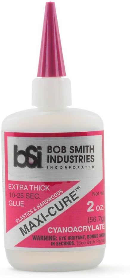 Bob Smith Industries BSI-113 Maxi-Cure CA Adhesive, 2 oz.