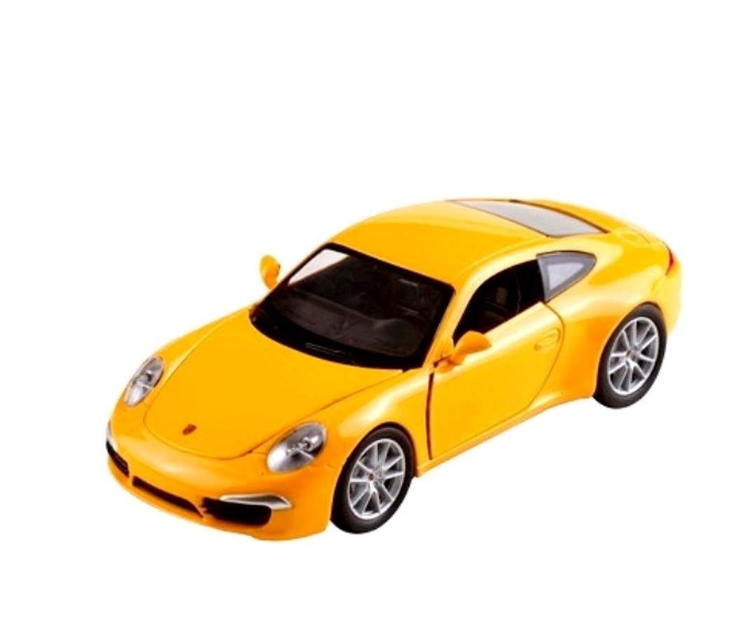 New Ray Toys 71293A Porsche 911 Carrera 4 Yellow 1/24 Scale Die-Cast Model