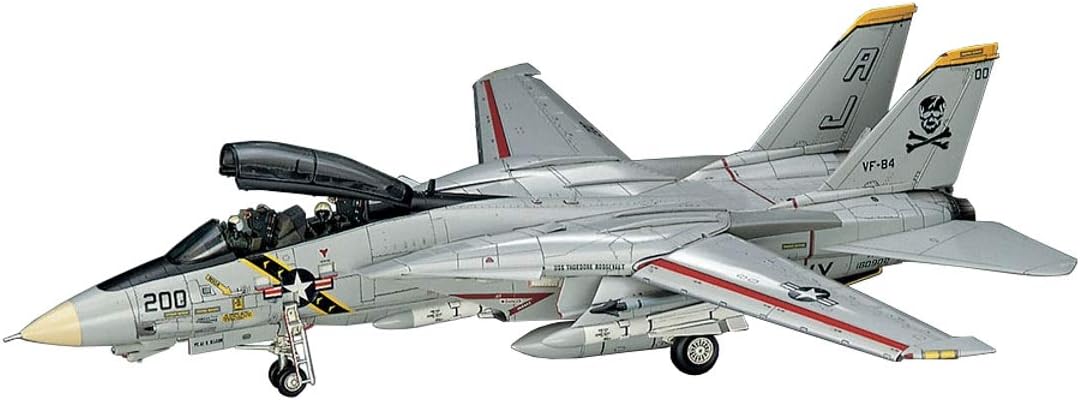 Hasegawa E14 00544 F-14A Tomcat Atlantic Fleet Squadron 1/72 Scale Model Kit