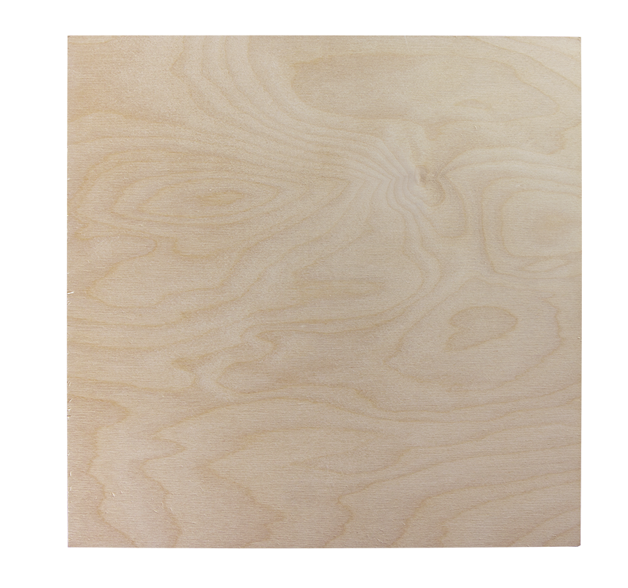 Midwest Products 5335 12mm (1/2) x 12 x 12 Craft Plywood Sheet