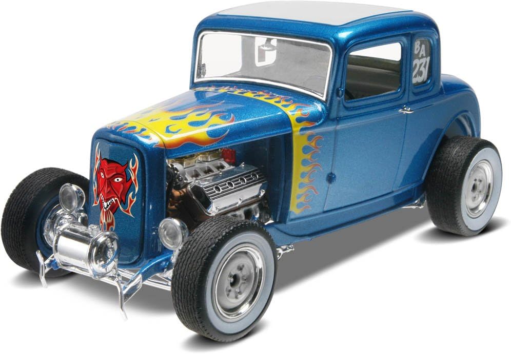 Revell 85-4228 1932 Ford 5 Window Coupe 2’n1 1/25 Scale Model Kit
