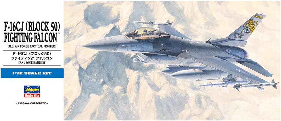 Hasegawa D18 00448 F-16CJ Block 50 Fighting Falcon 1/72 Scale Model Kit