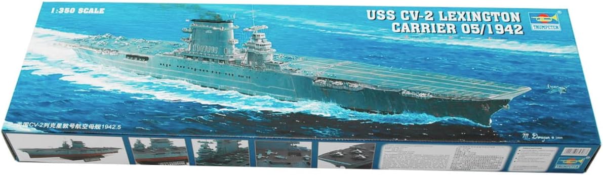 Trumpeter 5608 USS Lexington CV-2 Aircraft Carrier 1/350