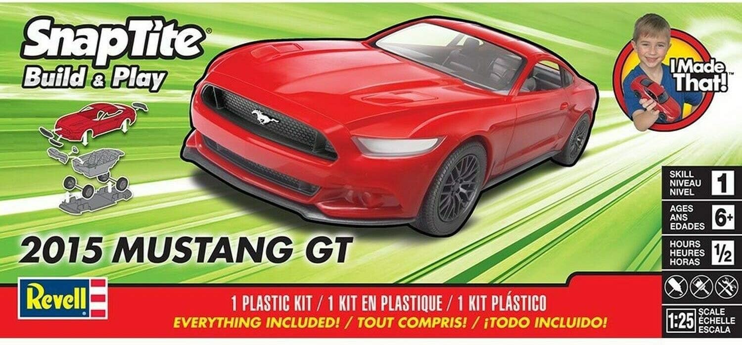 Revell 85-1694 2015 Mustang GT 1/25 Scale SnapTite Model Kit