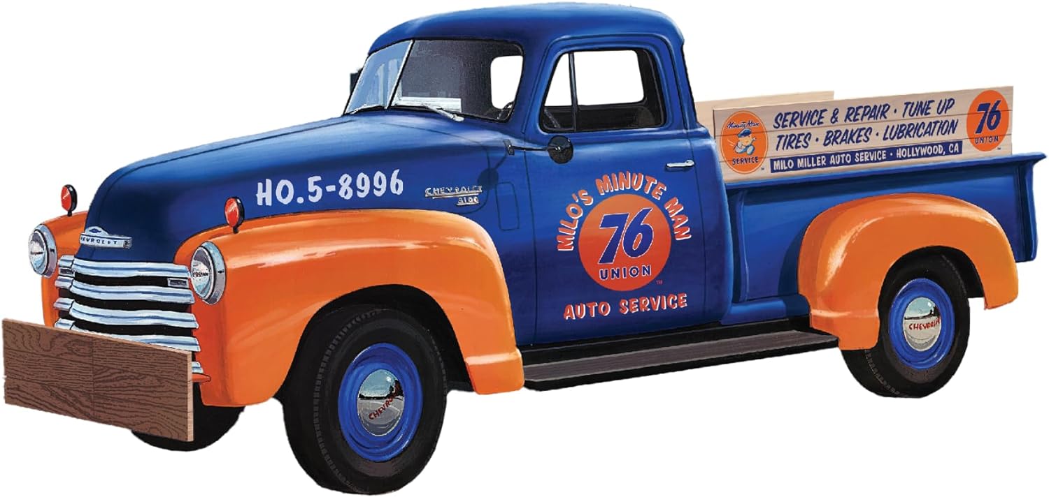 AMT 1076 1950 Chevy Pickup Union 76 1/25 Scale Model Kit