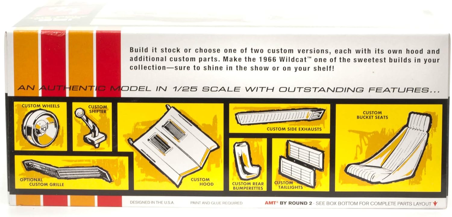 AMT 1177 1965 Chevelle Modified Stocker 1/25 Scale Model Kit