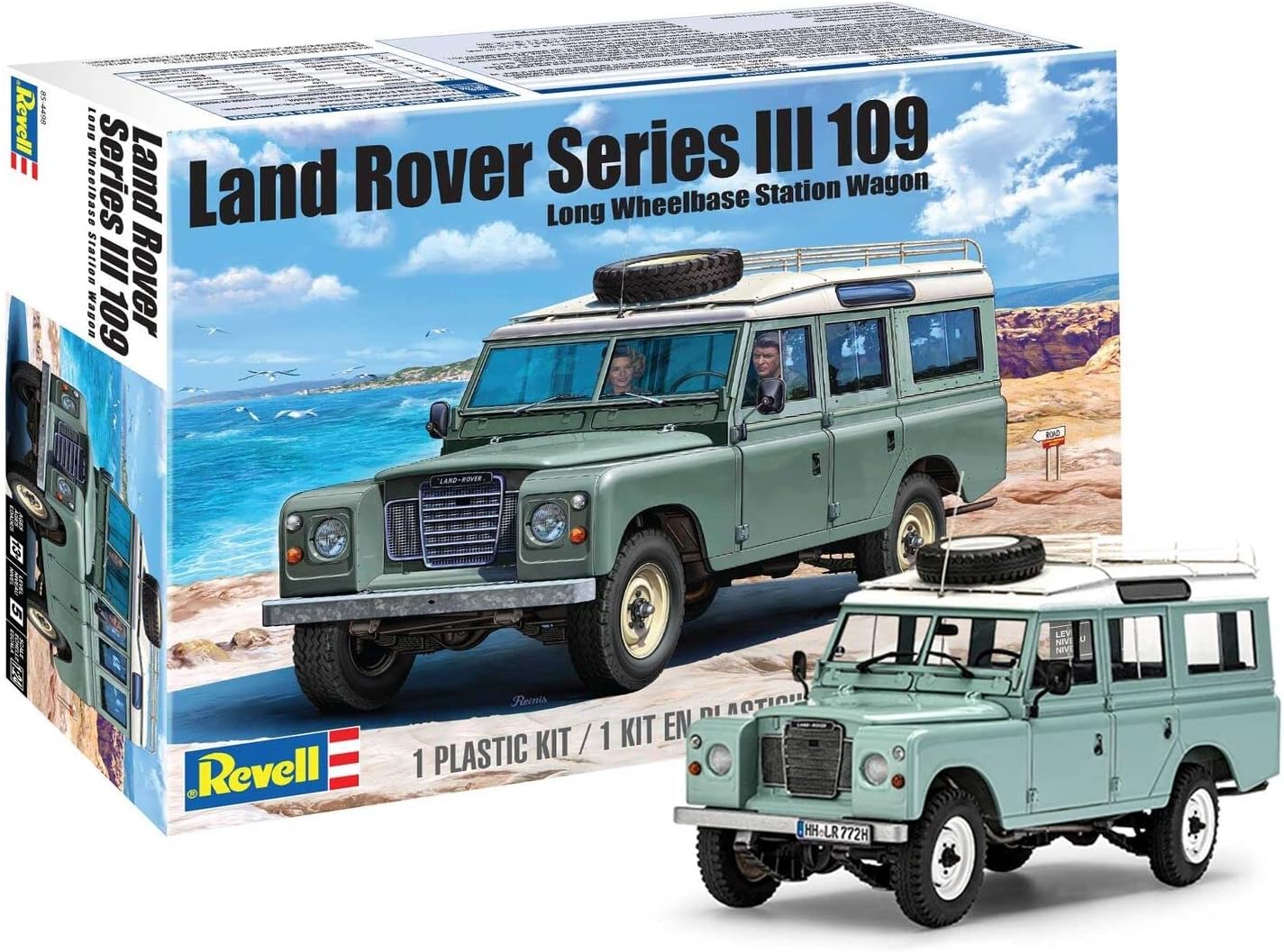 Revell 85-4498 Land Rover Series III 109 1/24 Scale Model Kit