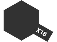 TAM 81018 X-18 Semi Gloss Black Acrylic 23ml