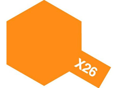 Tamiya 81026 X-26 Gloss Clear Orange Acrylic 23ml
