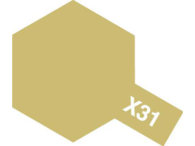 Tamiya 81031 X-31 Titanium Gold Acrylic 23ml