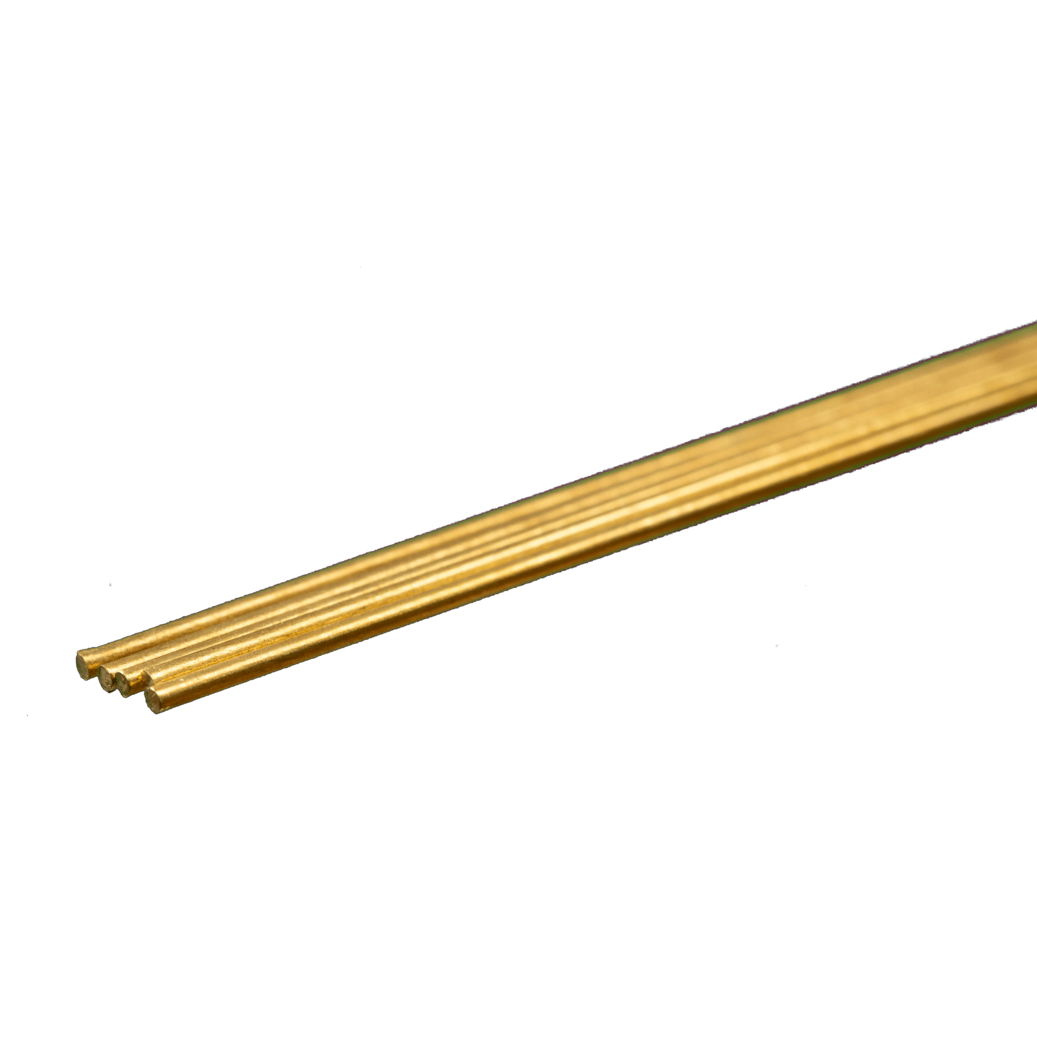 K&S Metals 8160 Round Brass Rod 1/32" OD x 12" Long (5 Pieces)