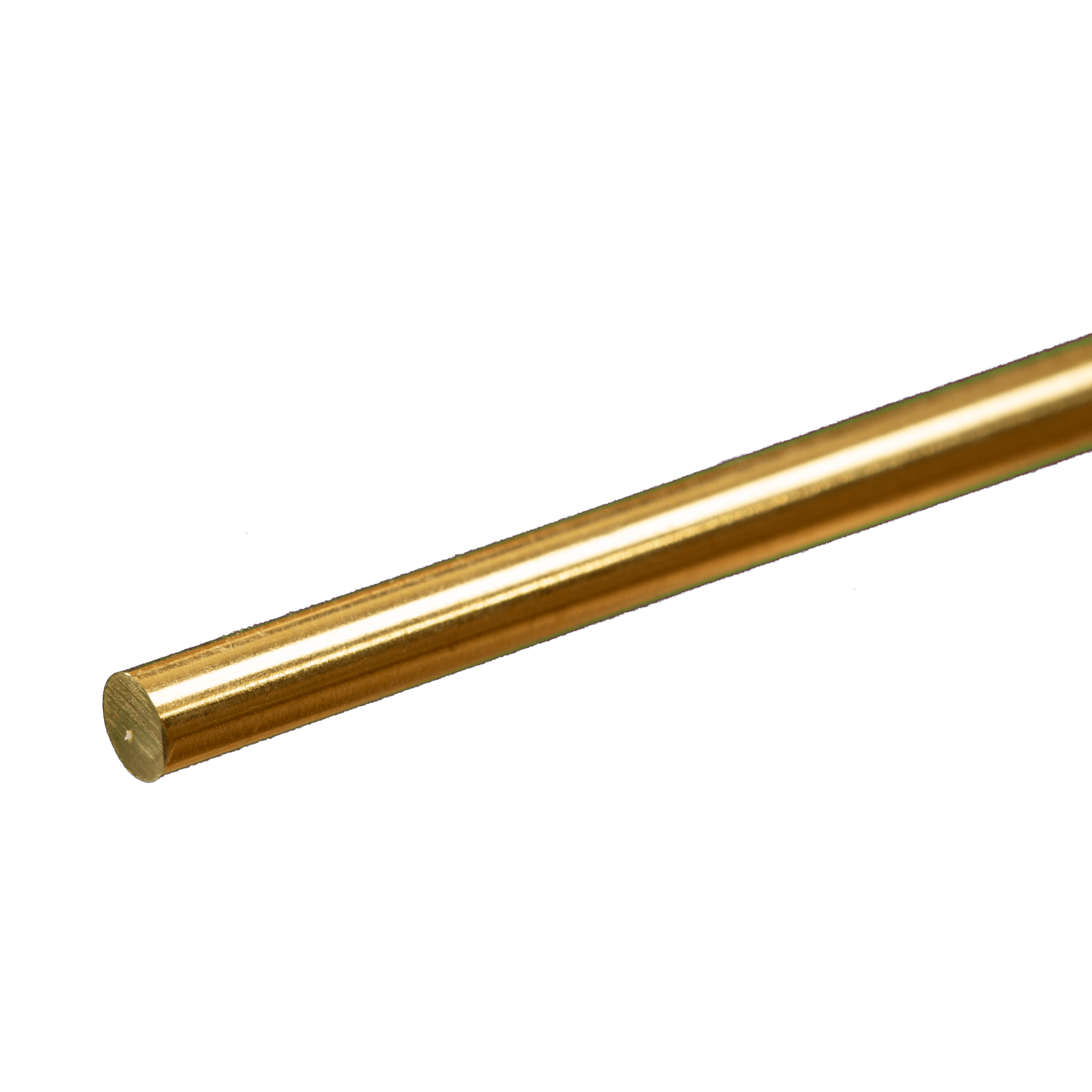 K&S Metals 8165 Round Brass Rod 5/32" OD x 12" Long (1 Piece)