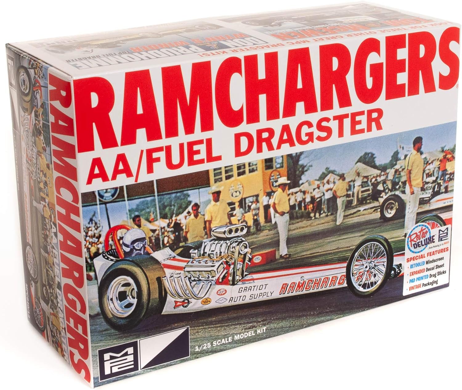 MPC 940 Ramchargers Front End AA/Fuel Dragster 1/25 Scale Model Kit