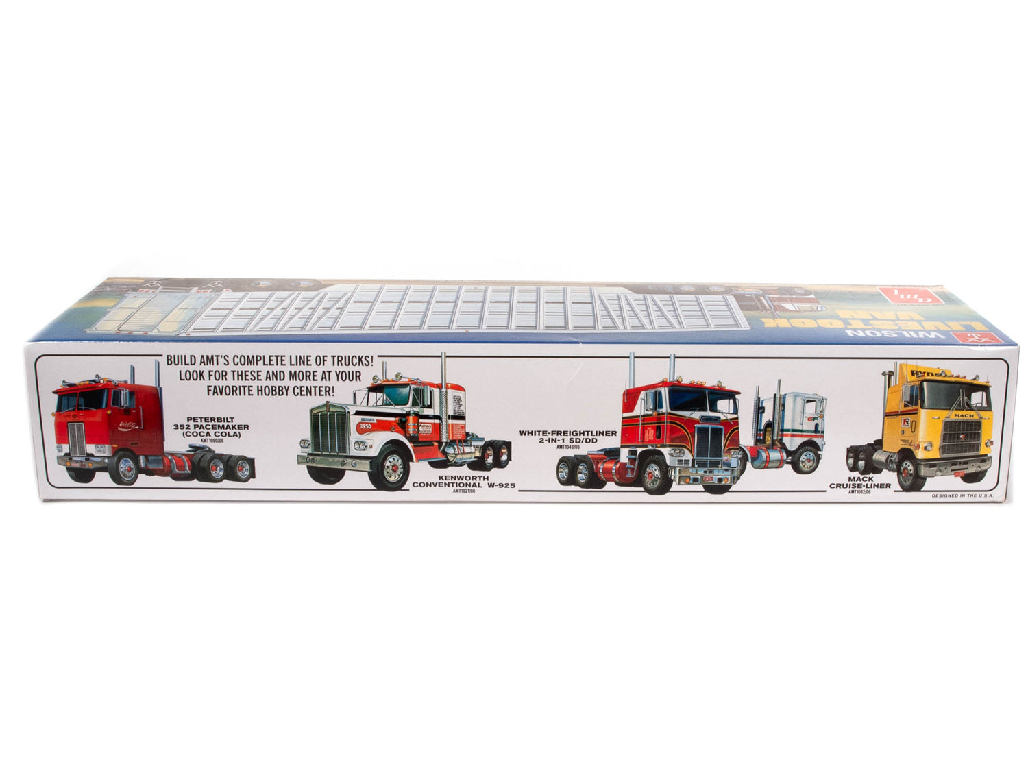 AMT 1106 Wilson Livestock Van Trailer 1/25 Scale Model Kit